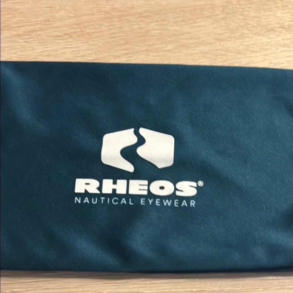 Rheos Nautical Eyewear Floating Tortoise Shell Sunglasses with Blue Lenses - Picture 4 of 4